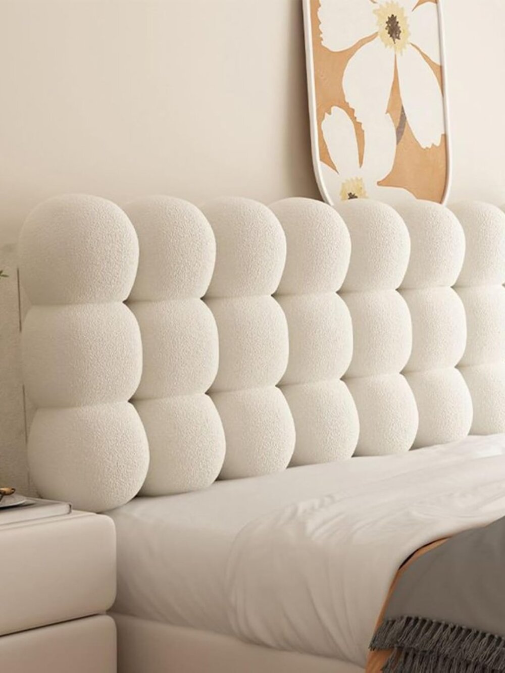 Brand new Upholstered Bed Headboard Cushion Bedroom Stuffed Headboard Backrest S
